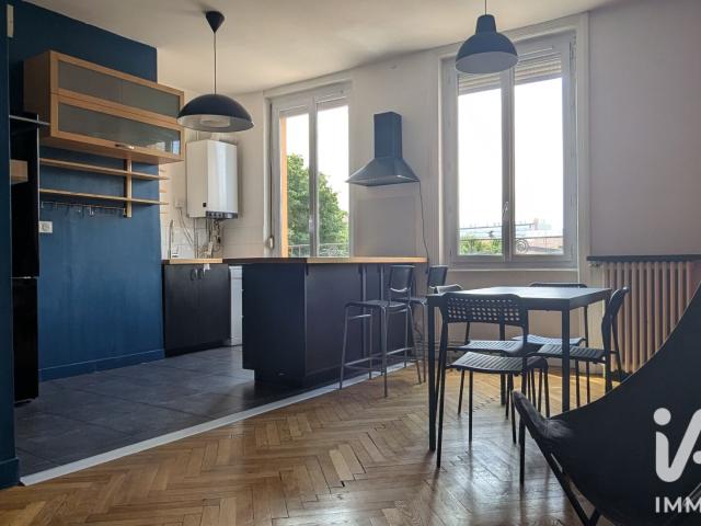 Appartement 3 pièces, 68 m² à louer à Lyon 7 69007