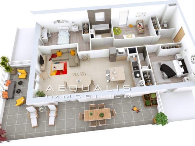 Appartement 3 pièces 67 m²
