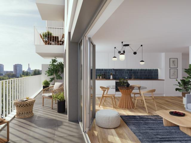 Appartement 3 Pieces 69 m2 villeneuve la garenne