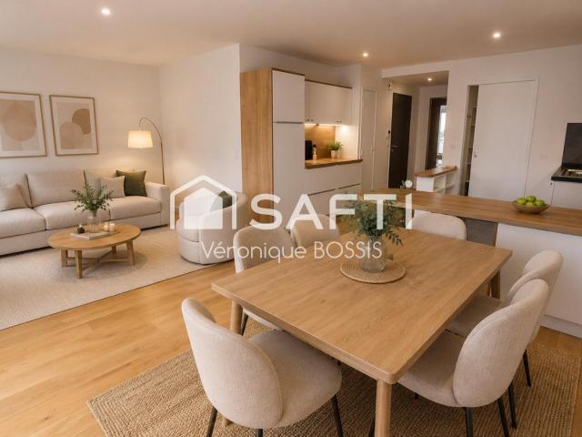Appartement 3 pièces 69 m²