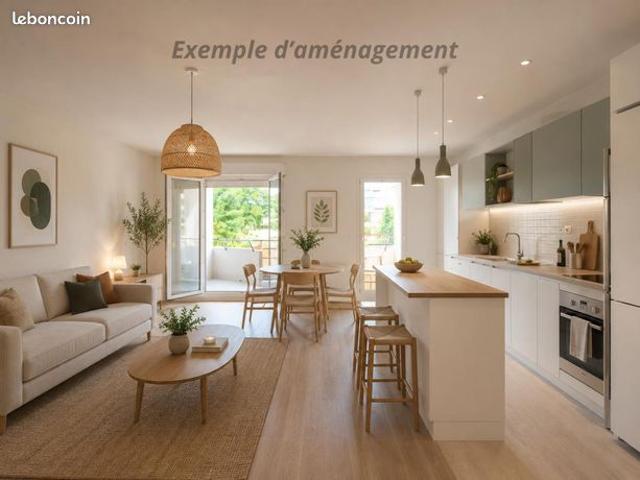 Appartement 3 pièces 69 m²