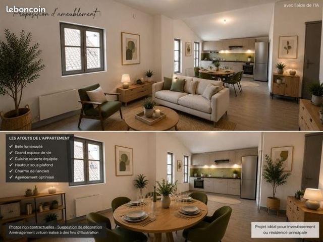 Appartement 3 pièces 69 m²