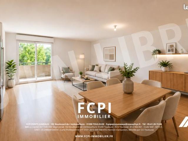 Appartement 3 pièces 69 m²