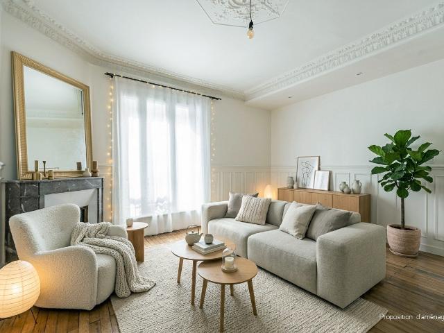 Appartement 3 pièces 69 m²