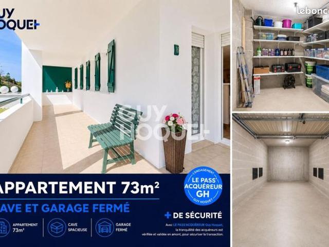 Appartement 3 pièces 73 m²
