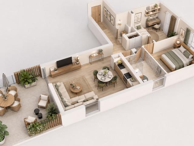 Appartement 3 pièces 70 m²