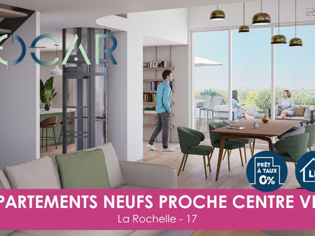 Appartement 3 Pieces 71 m2 la rochelle