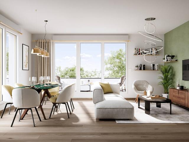 Appartement 3 Pieces 72 m2 bois guillaume