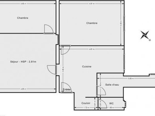 Appartement 3 pièces, 72 m² à louer à Villers Saint Paul 60870