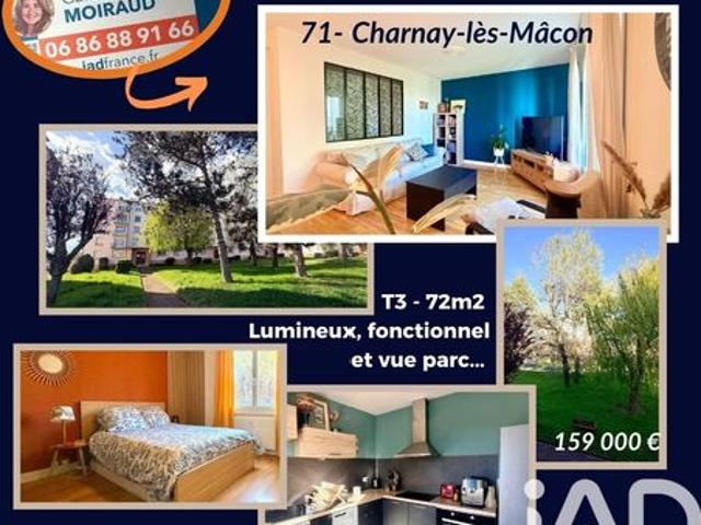 Appartement 3 pièces 72 m²