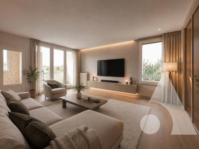Appartement 3 pièces 72 m²