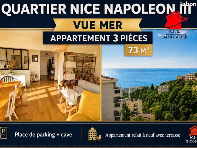 Appartement 3 pièces 72 m²