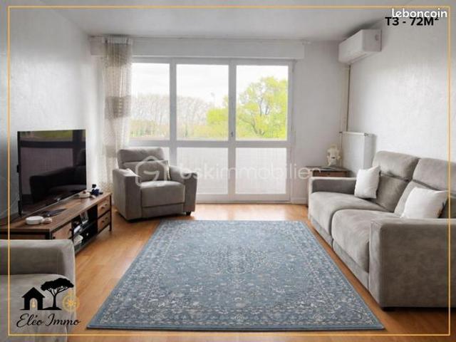 Appartement 3 pièces 72 m²