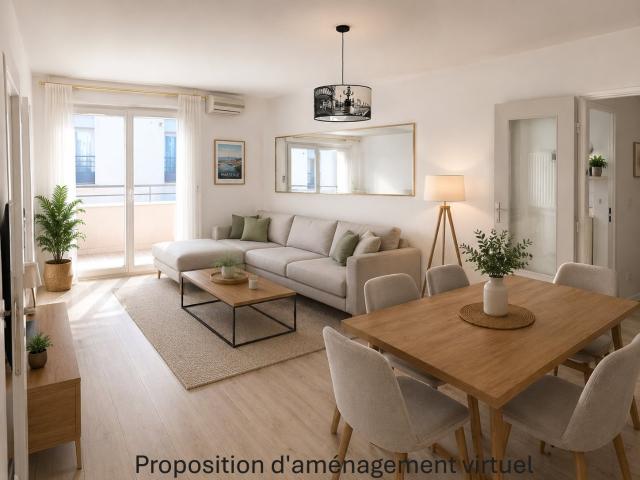 Appartement 3 pièces 72 m²