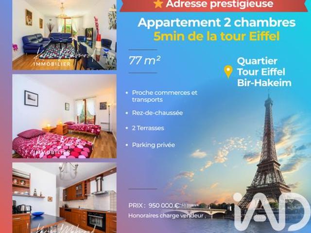 Appartement 3 pièces 77 m²