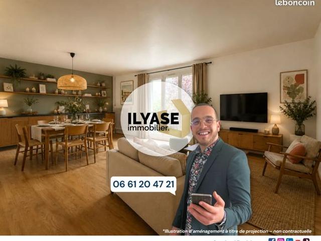 Appartement 3 pièces 77 m²