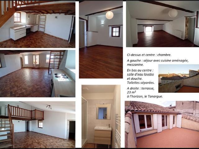 Appartement 3 pièces, 74 m² à louer à Aubenas 07200