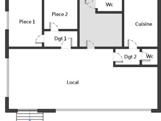 Appartement 3 pièces 74 m²