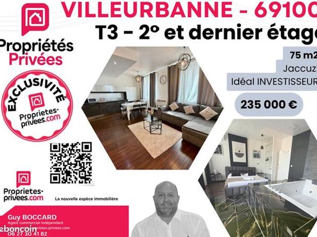 Appartement 3 pièces 74 m²