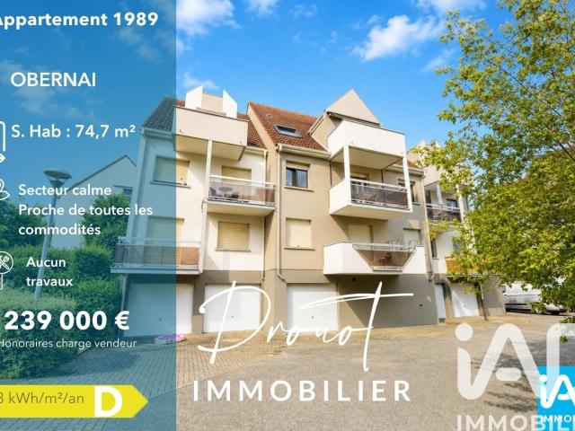 Appartement 3 pièces 75 m²