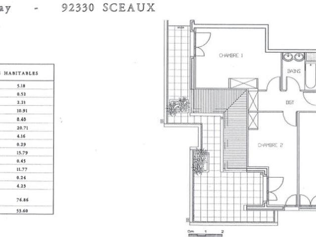 Appartement 3 pièces 76 m²