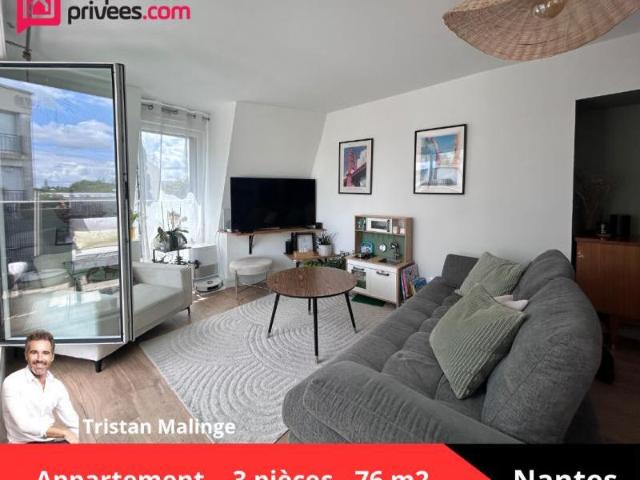 Appartement 3 pièces 76 m²
