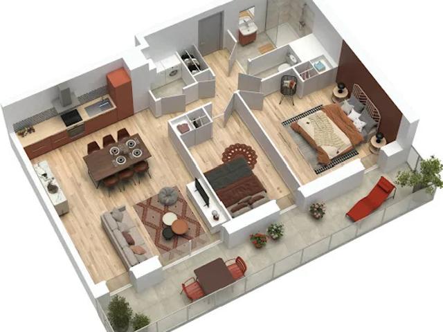 Appartement 3 pièces 79 m2