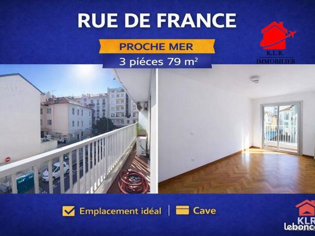 Appartement 3 pièces 79 m²