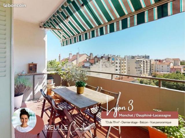 Appartement 3 pièces 79 m²