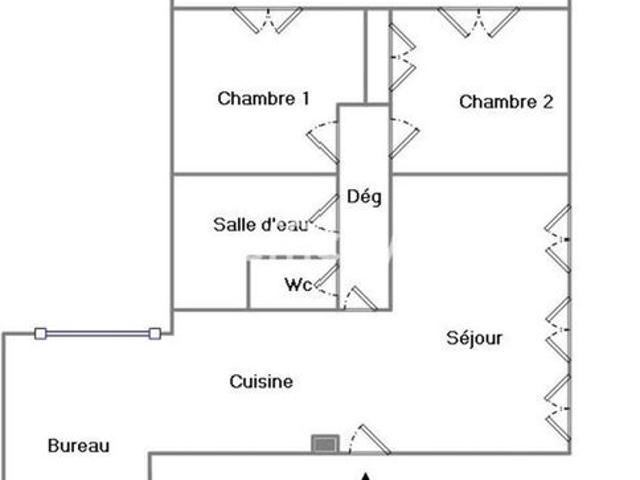 Appartement 3 pièces 80 m²