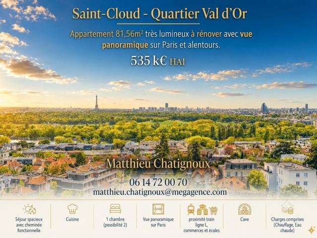Appartement 3 pièces 81 m²