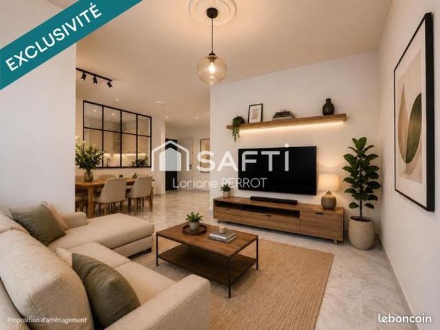 Appartement 3 pièces 84 m²