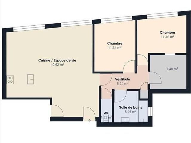 Appartement 3 pièces, 85 m² à louer à Valence 26000