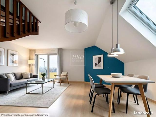 Appartement 3 pièces 89 m²