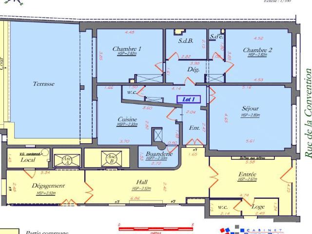 Appartement 3 pièces 108 m²