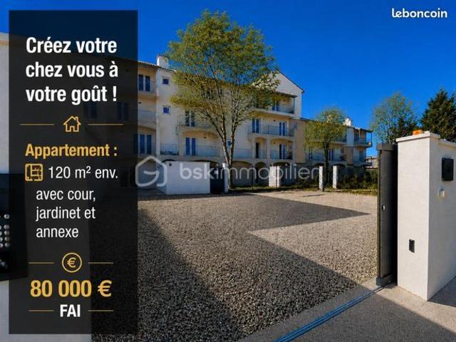 Appartement 3 pièces 120 m²