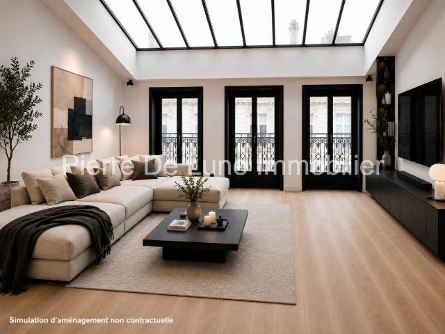 Appartement 3 pièces 124 m²