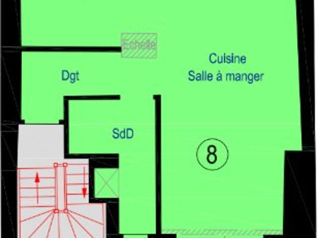 Appartement 3 pièces 30 m²