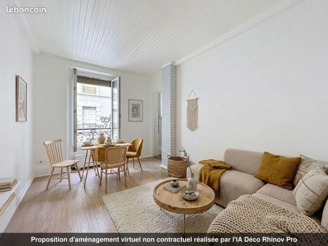 Appartement 3 pièces 38 m²
