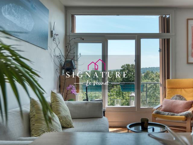 Appartement 3 pièces Vue panoramique sur le Parc Princesse, Le Vésinet