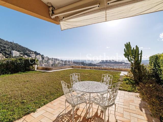Appartement 3 pièces à Nice Mont Alban Mont Boron avec jardi. 93m² Nice