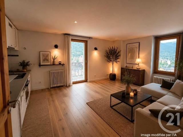Appartement 3 Pièces à la vente à Chamonix hyper centre avec. 49m² Chamonix Mont Blanc