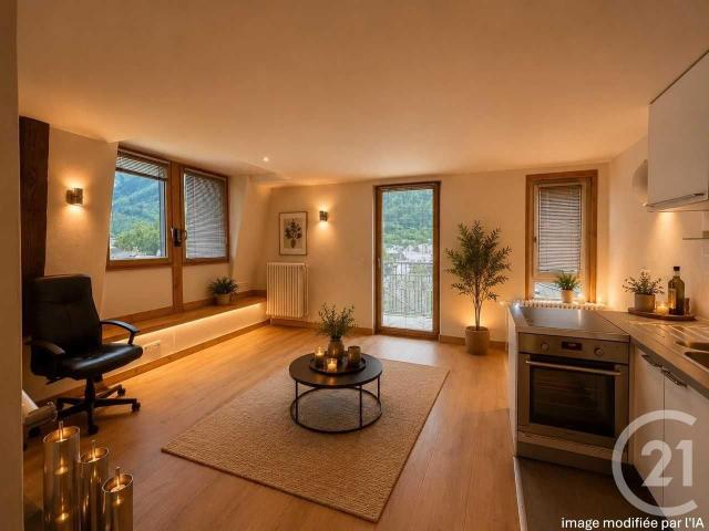 Appartement 3 Pièces à la vente à Chamonix Hyper centre avec. 57m² Chamonix Mont Blanc