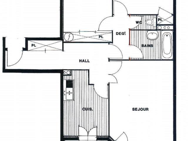 Appartement 3 pièces à louer