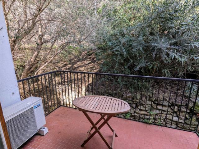 APPARTEMENT 3 PIECES A VENDRE A COLLIOURE, AVEC BALCON ET CA