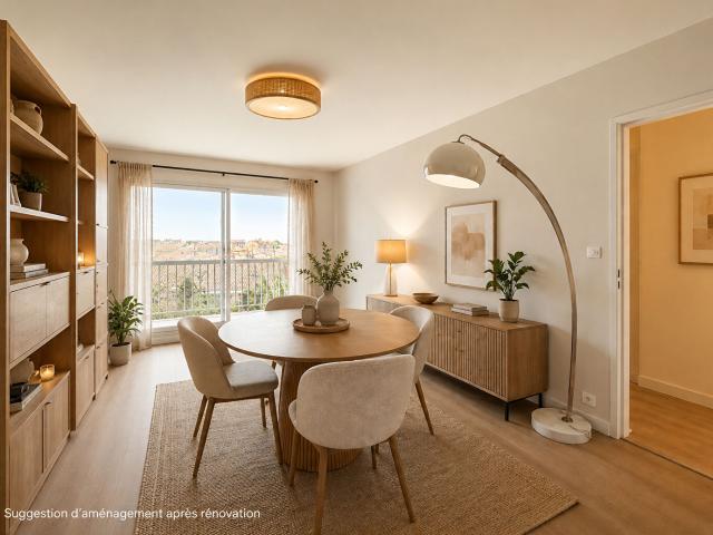 Appartement 3 pièces à vendre Bordeaux St Jean 232 000 euros