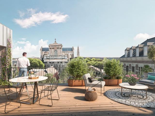Appartement 3 pièces à 2 pas de la cathédrale