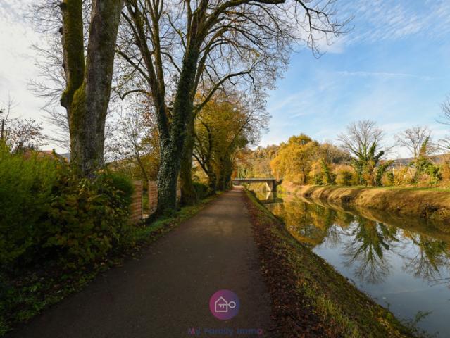 Appartement 3 pièces au bord du canal Baume les Dames Dou