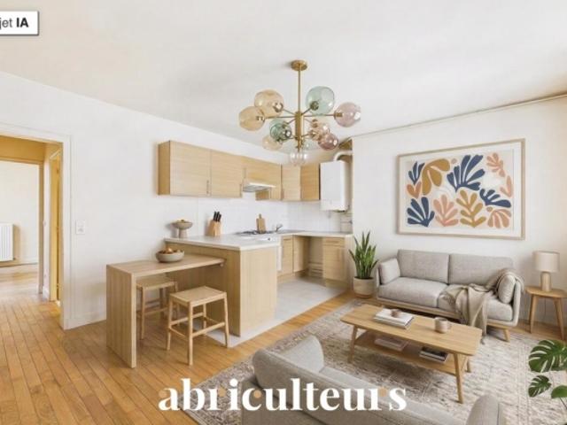 Appartement 3 pièces au calme 58 m² Paris 6e Saint Germain des Prés