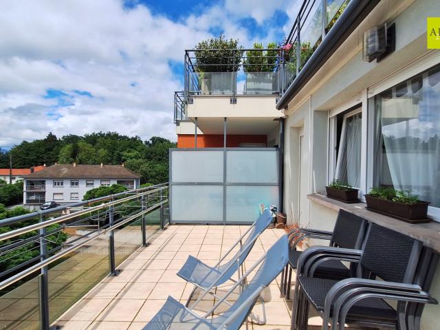Appartement 3 pièces avec balcon et garage Vendu loué
